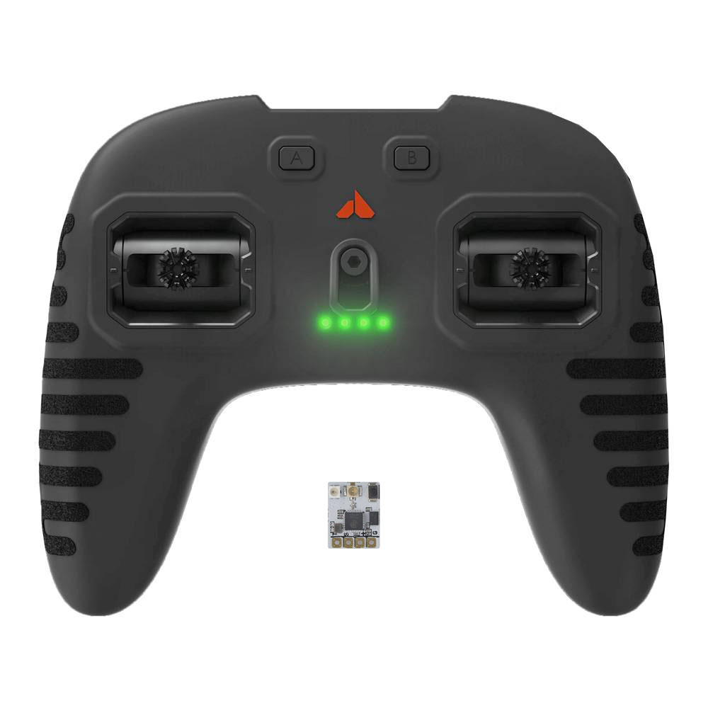 Orqa FPV.Ctrl Radio Controller - A high-performance radio (with ImmersionRC Ghost UberLite module & receiver) and USB charger