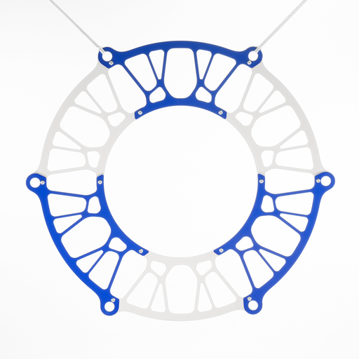 20cm Metal Goal Set (WHITE/BLUE)